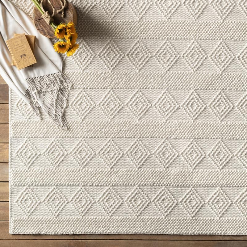 Livabliss Hygge Handmade Modern Rustic Area Rug