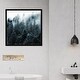 preview thumbnail 20 of 25, Oliver Gal 'Over The Pine' Nature and Landscape Wall Art Framed Print Forest Landscapes - Black, White