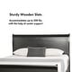 preview thumbnail 4 of 13, Furniture of America Mayday Traditional Solid Wood Sleigh Bed