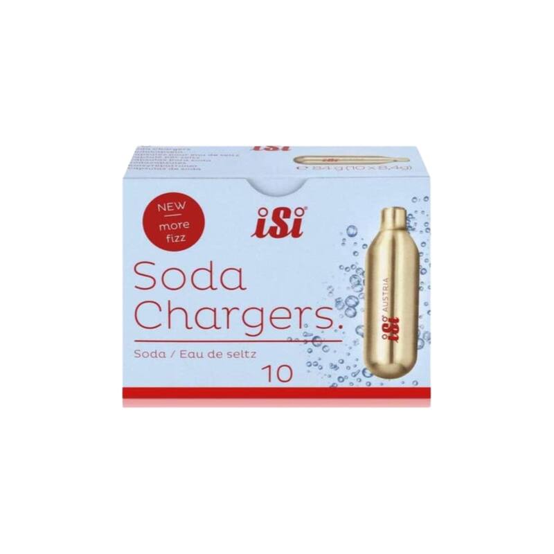 iSi North America Sodamaker Classic with 10 Pack Soda Siphon Chargers