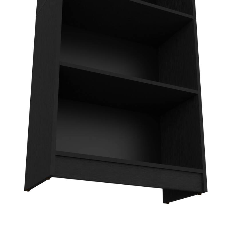 Dam Bookcase with Open Storage and 5 Shelves