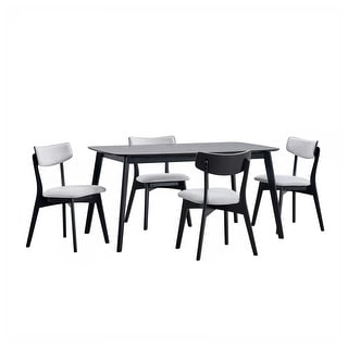 Alma Upholstered 5 Piece Dining Set by Christopher Knight Home
