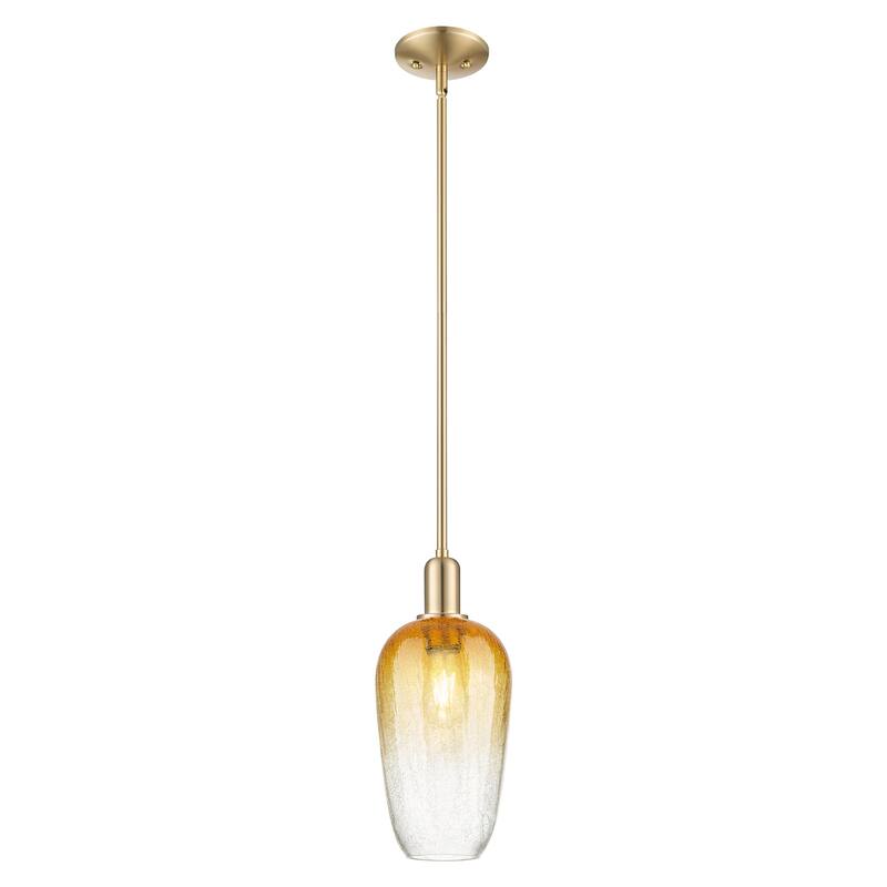 Innovations Lighting 716-1S-G484-7AM Brookhaven Flute 7" Wide Mini