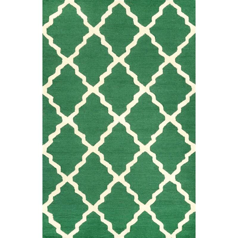 Nuloom Hand Hooked Marrakech Trellis Area Rug