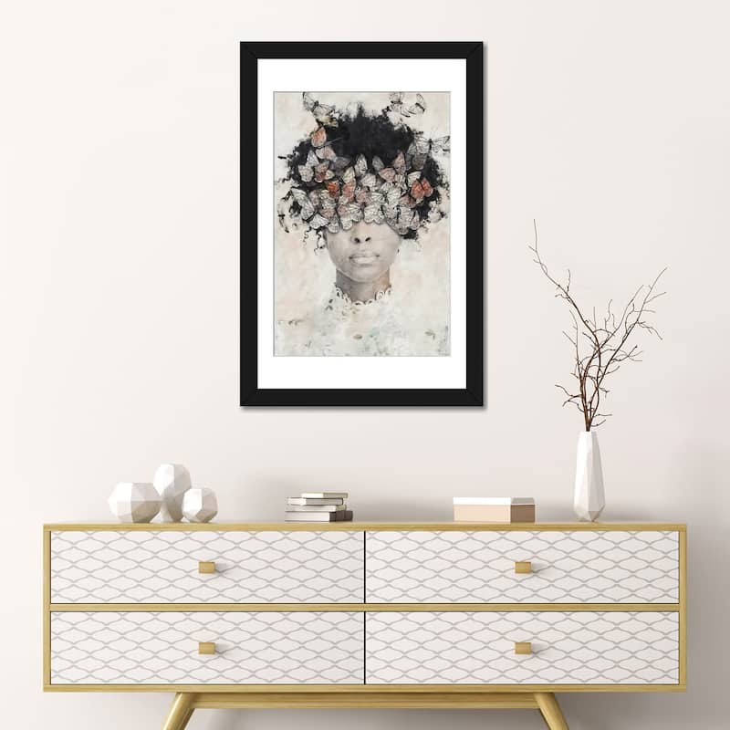 iCanvas "Beauty And Butterflies" by Underdott Art