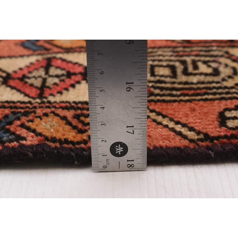 ECARPETGALLERY Hand-knotted Konya Anatolian Navy Wool Rug - 3'5 x 10'10