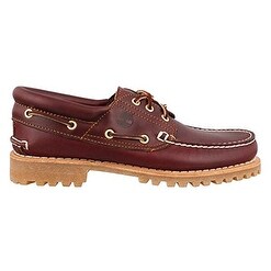 timberland 3 eye burgundy
