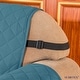 preview thumbnail 15 of 34, Subrtex Armchair Reversible Couch Cover Quilted Slipcover Furniture Protector