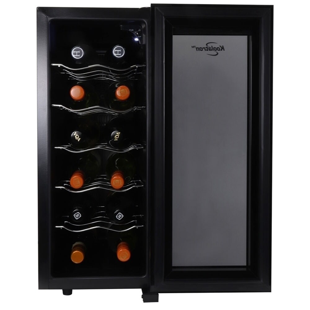 dual zone thermoelectric wine cooler