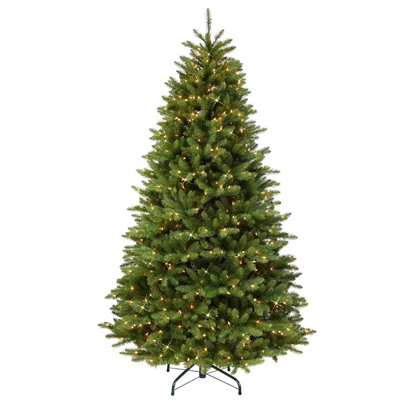 7.5' Pre-lit Fraser Fir Grand Tree Artificial Tree 750 Clear Lights
