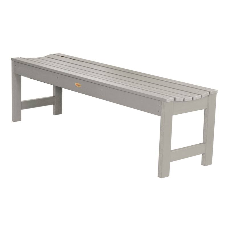 HIGHWOOD Eco-Friendly Lehigh 5-Foot Outdoor Picnic Bench - Harbor Gray