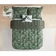 preview thumbnail 3 of 4, ALEX + BELLA Dino Forest Green Microfiber Comforter Set
