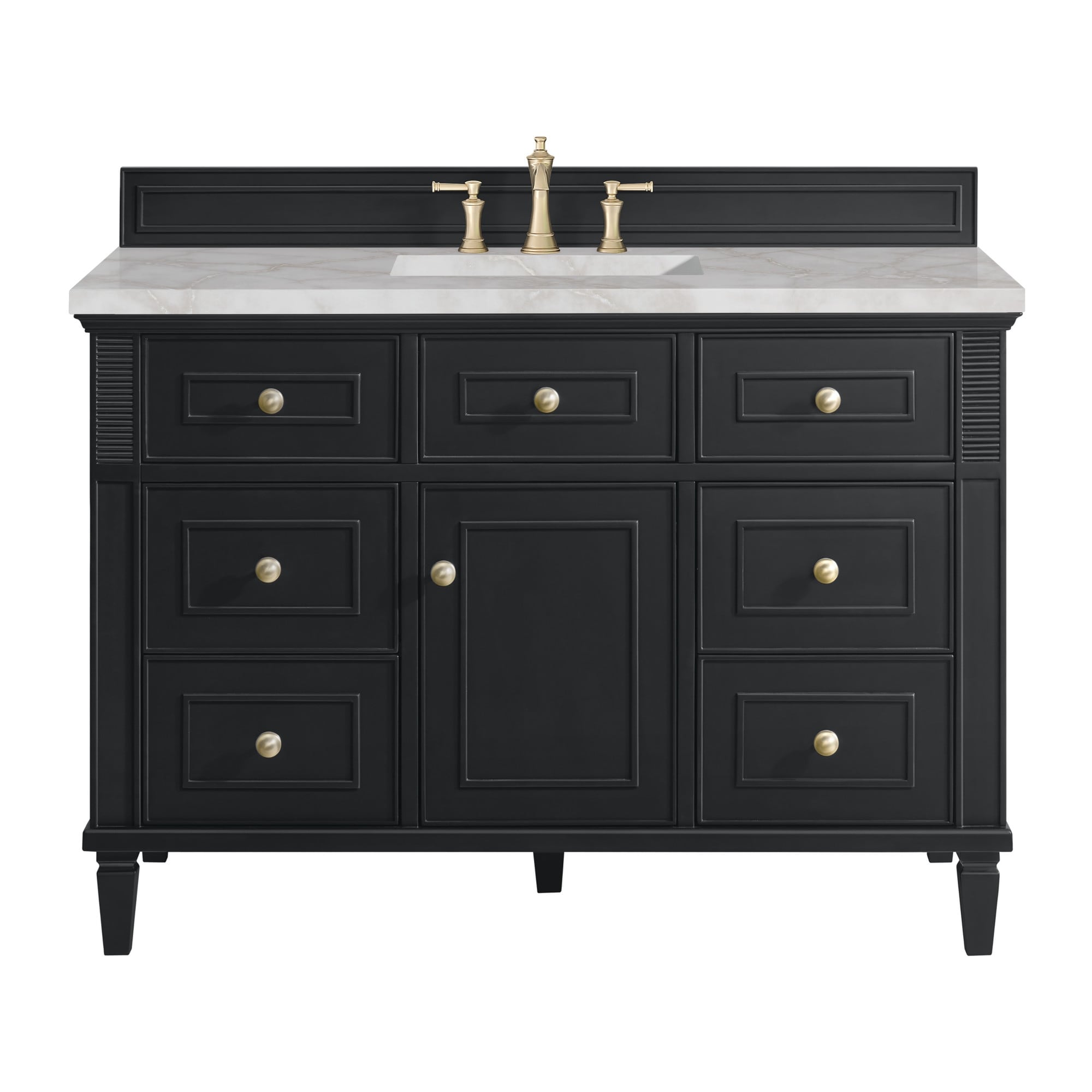 James Martin Vanities 424-V48-3VSL Lorelai 48" Single Basin Wood