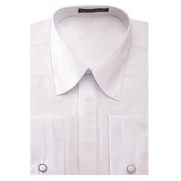 white dress shirt with cufflinks