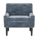 preview thumbnail 3 of 5, Frankfurt Armchair Gray