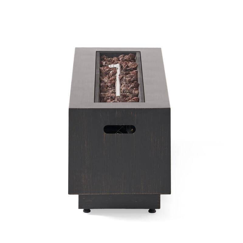 Wellington Outdoor Iron 50000 BTU Fire Pit by Christopher Knight Home