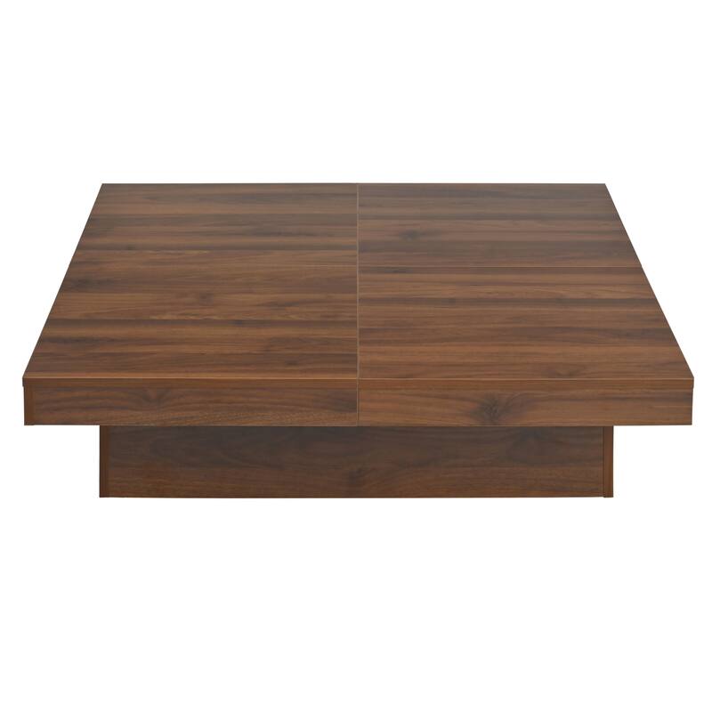 Square Veneer Coffee Table