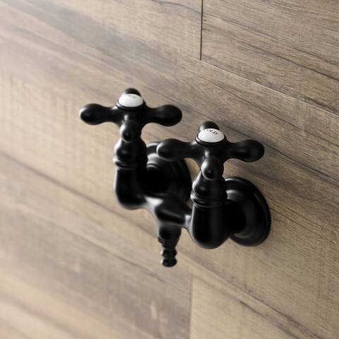 Vintage 3-3/8 Inch Wall Mount Tub Faucet