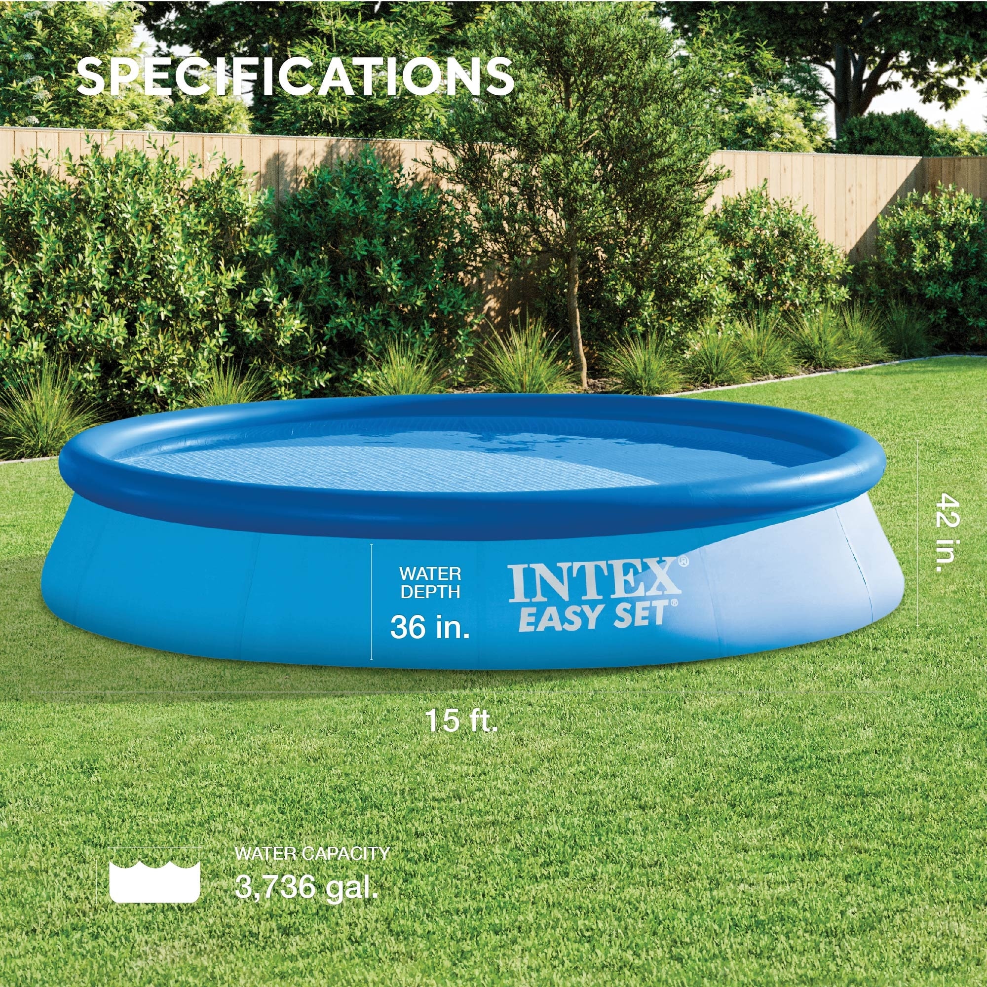 15 ft inflatable pool 2025