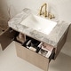 preview thumbnail 37 of 98, Floating Bathroom Vanity with 3 Pre-drilled Faucet Holes