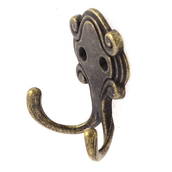 Shop Home Vintage Style Wall Mounted Dual Hooks Clothes Coat