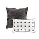 preview thumbnail 87 of 124, Intelligent Design Maize Cotton Jacquard Duvet Cover Set with Euro Shams and Throw Pillows