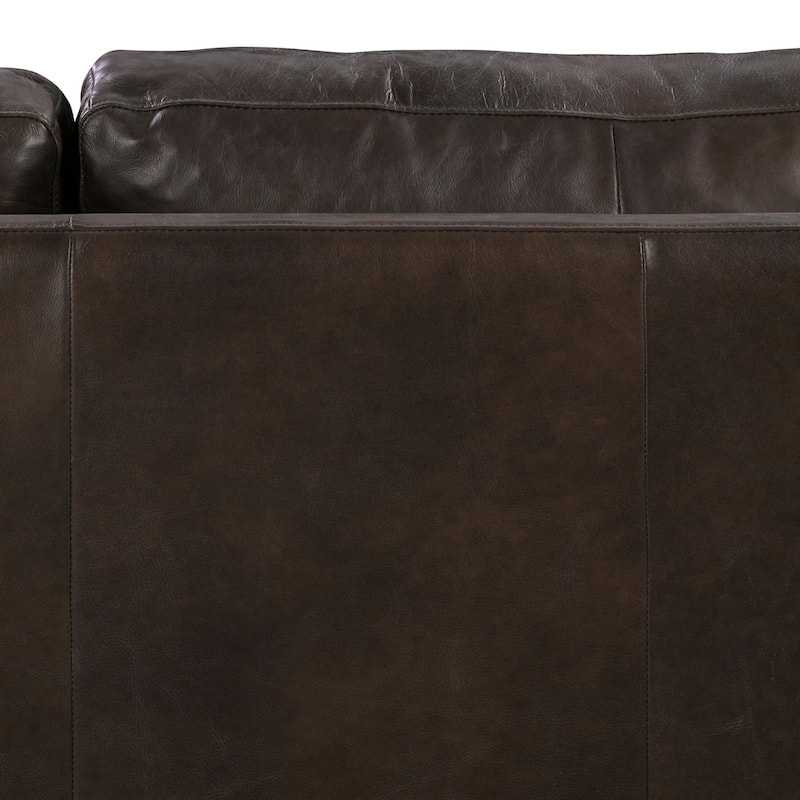 Poly & Bark Sorrento Sofa - Full Grain Genuine Italian Leather