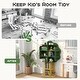 preview thumbnail 32 of 38, Kids Bookcase Shelf Toy Storage Organizer with Open Storage Shelves
