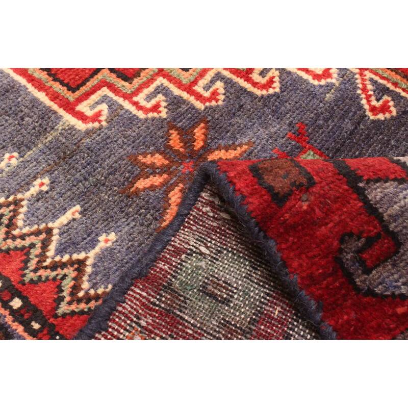 ECARPETGALLERY Hand-knotted Andelz Dark Grey Wool Rug - 3'6 x 6'8