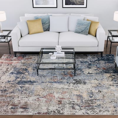 Rayna Bohemian & Eclectic Graphic Print Indoor Area Rug