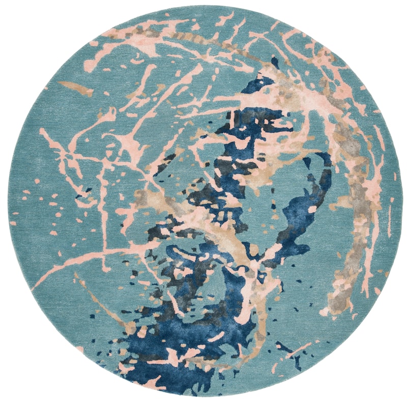 SAFAVIEH Handmade Soho Shaunna N.Z. Wool/ Viscose Rug