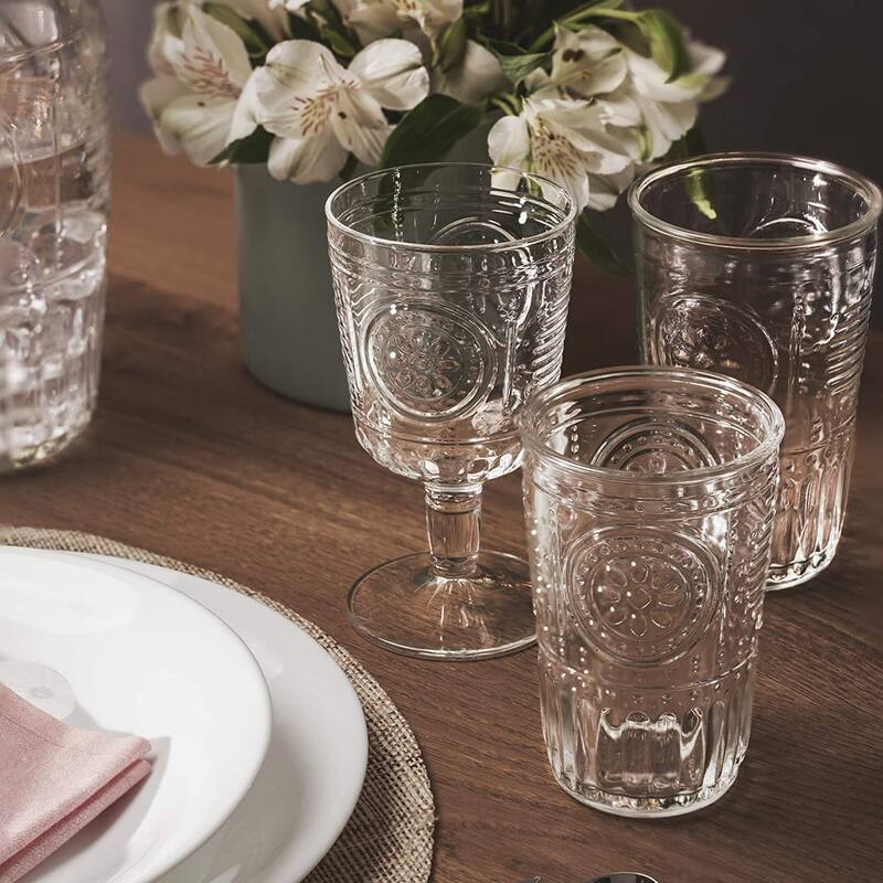 Bormioli Rocco Set Of 4 Romantic Glasses