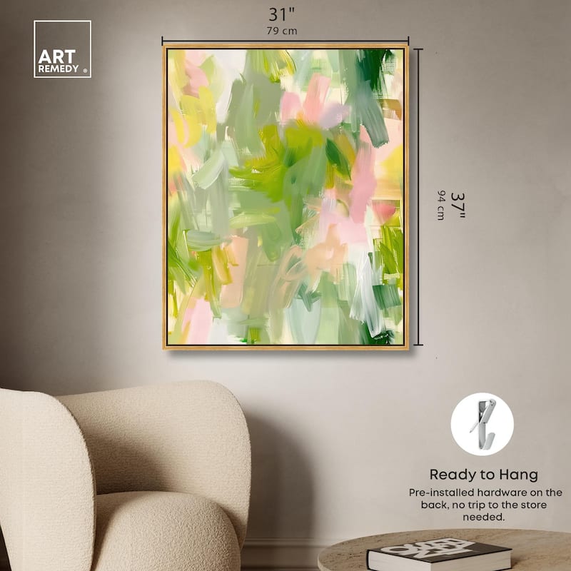 Quantum Hues I Canvas by Art Remedy