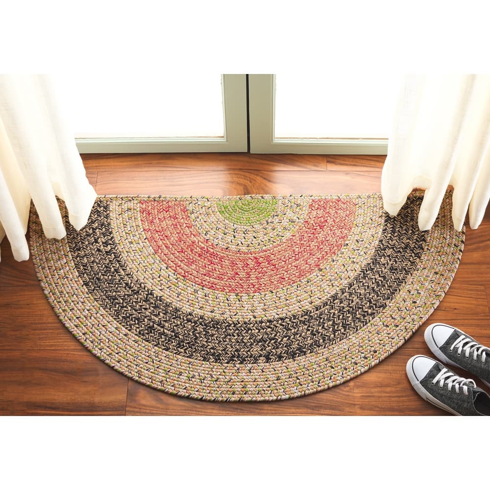SAFAVIEH Handmade Braided Anushka Indoor/Outdoor Machine Washable Rug