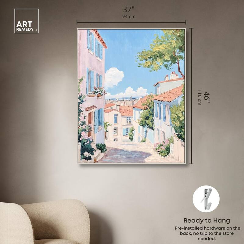 Cobblestone Dreams Canvas by Art Remedy