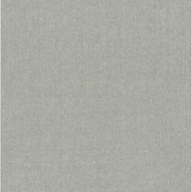 A-Street Prints Donmei Grey Linen Wallpaper