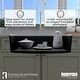 preview thumbnail 18 of 52, Karran Undermount 32.5 in. Large Single Bowl Quartz Workstation Kitchen Sink