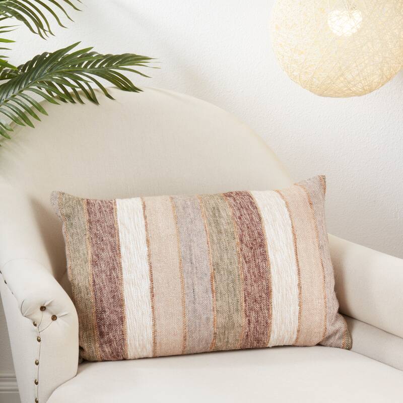 Classic Chic Striped Throw Pillow
