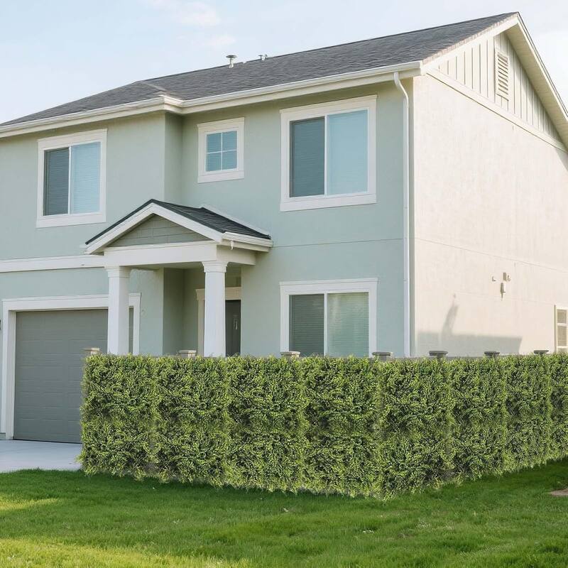 50x50cm Artificial Grass Wall Panels, Greenery Privacy Backdrop
