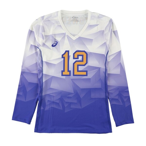 ASICS Boys Sublimated Volleyball Jersey,, Blue, M - Bed Bath