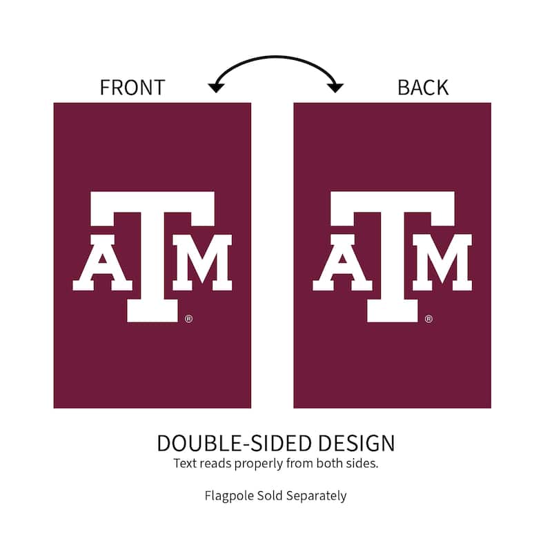 Applique Flag, House Size, Texas A&M