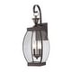 preview thumbnail 4 of 2, Oasis 2-Light Outdoor Wall Lantern in Medici Bronze