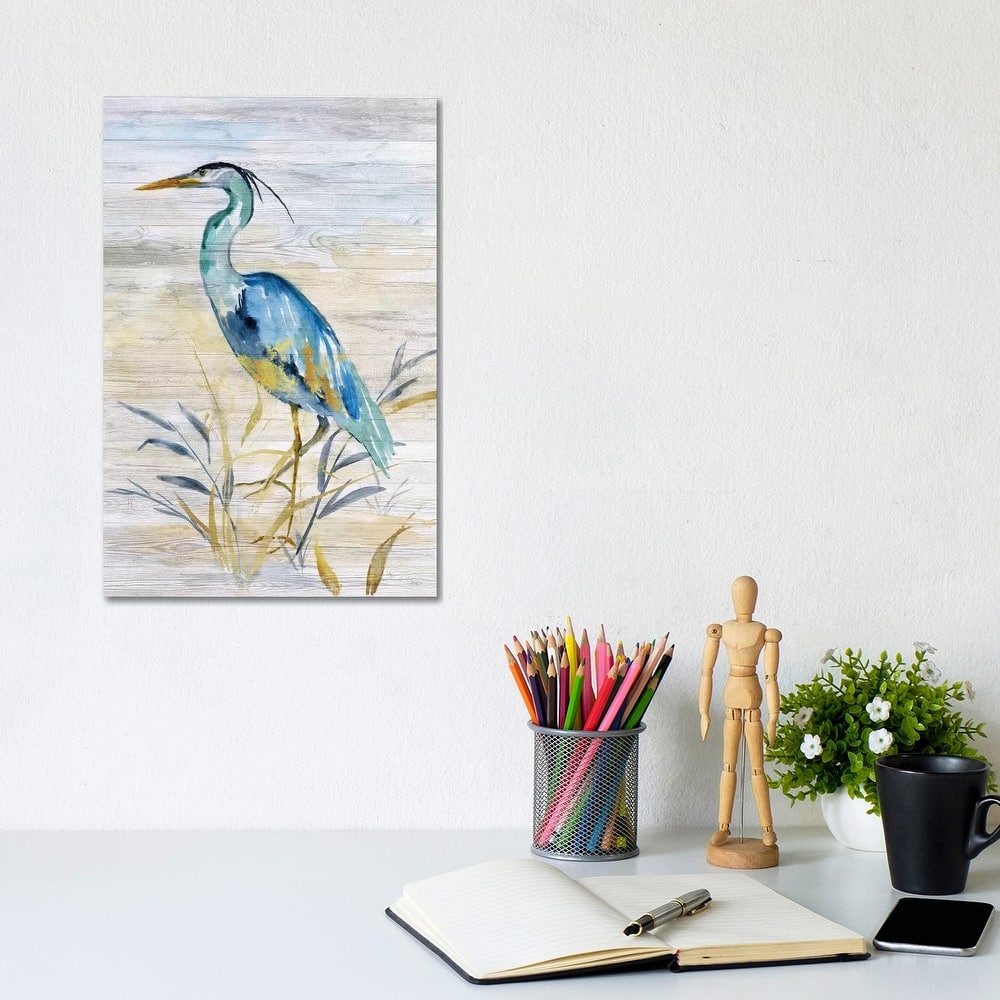 iCanvas "Blue Heron II" by Nan Canvas Print