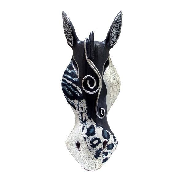 Shop Abstract Black White Zebra African Safari Wall Mask Africa