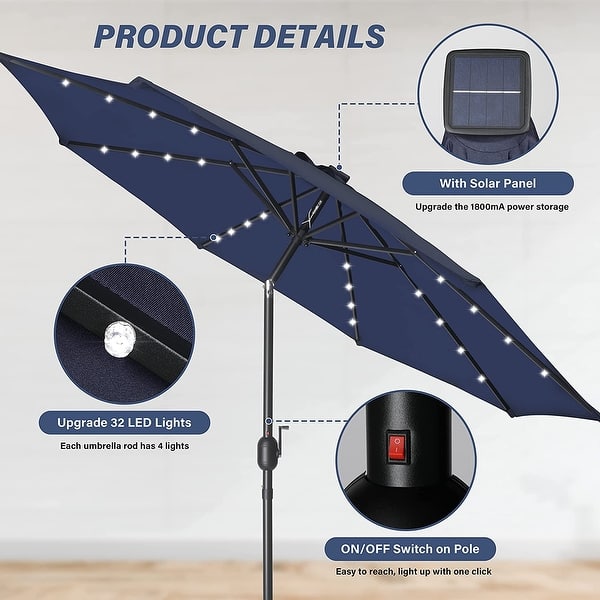 led patio umbrella switch Solar Powered Tiki with Lights – Sharper Image For all LED Patio Umbrella, Outdoor Table