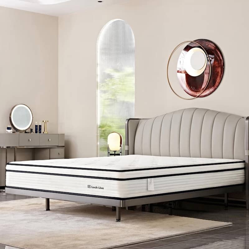 10 inch Gel Memory Foam Independent Bagged Spring Mattress in a Box