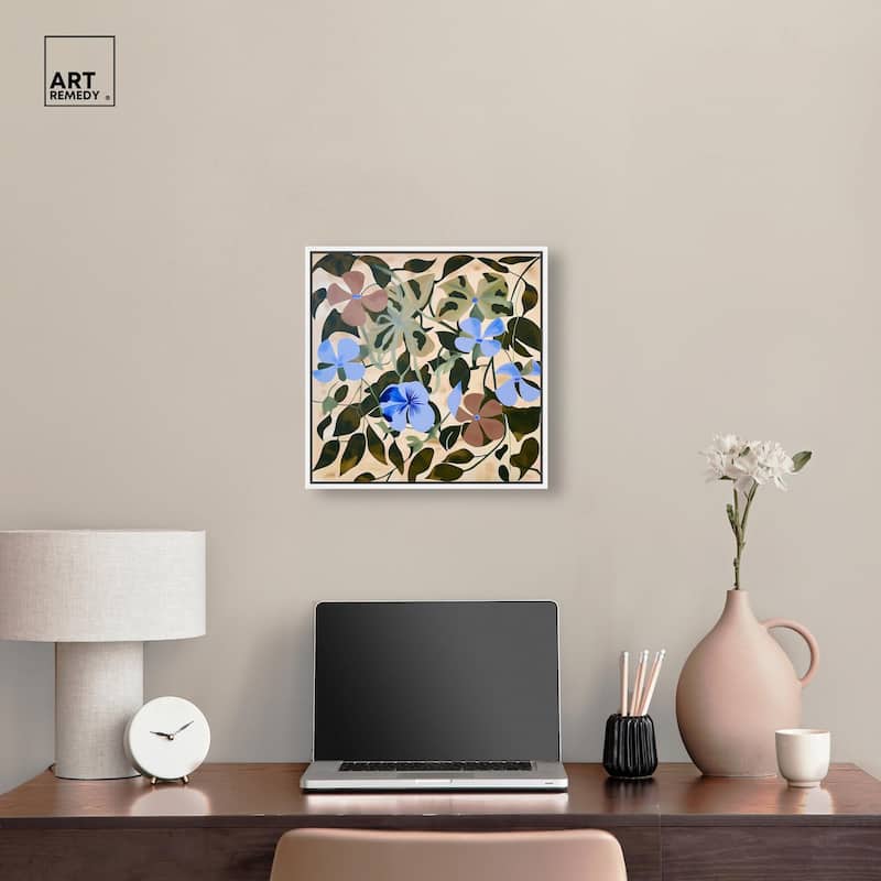 Rhythmic Blooms Canvas by Art Remedy