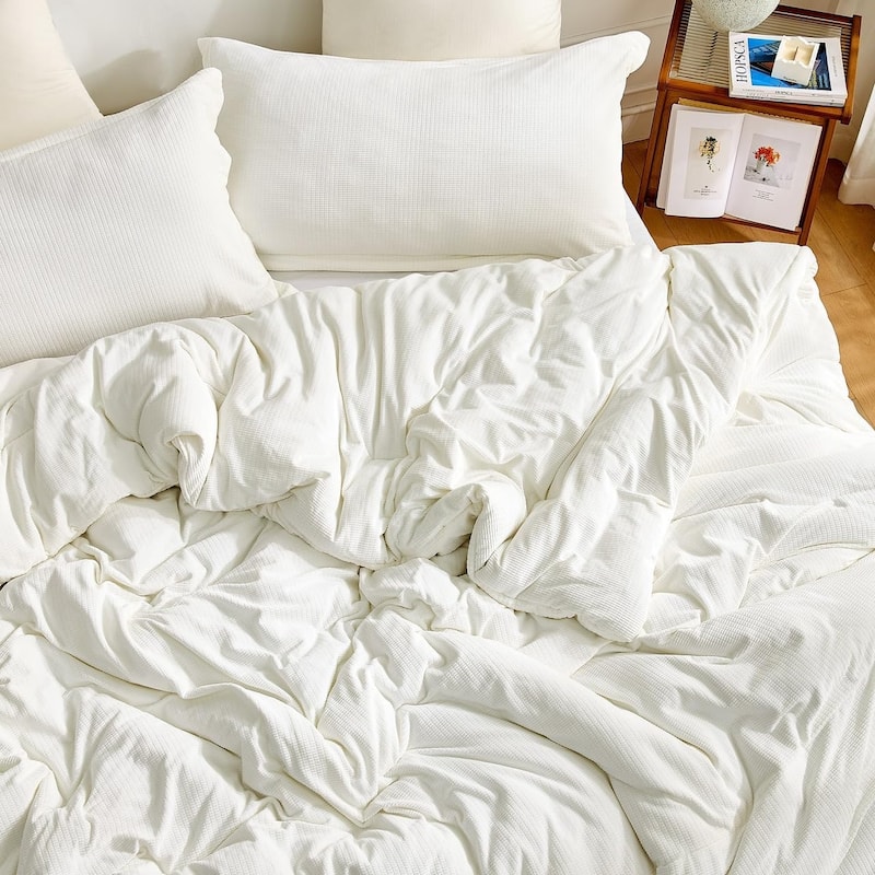Love Thick® - Calming Coma Inducer Oversized Comforter Set - Milky White