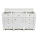 Option Bright White Cabinet Base Only - No Top