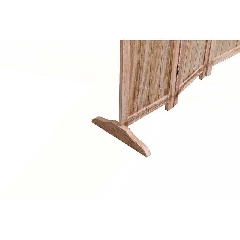 Solid Wood Folding Room Divider